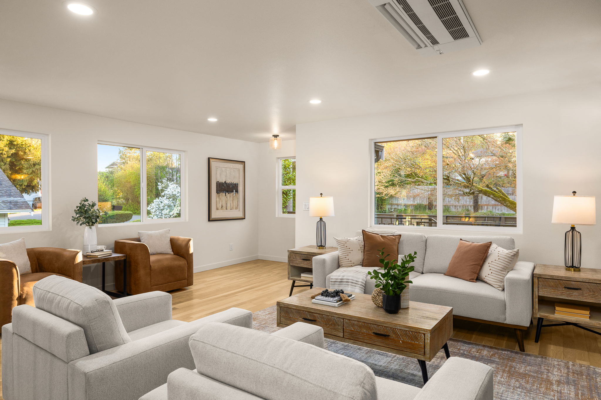 A prepared interior from a recent VWP listing